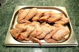 Шашлык из куриных крылышек в уксусе, кг 